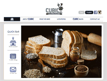 Tablet Screenshot of cubicbread.com